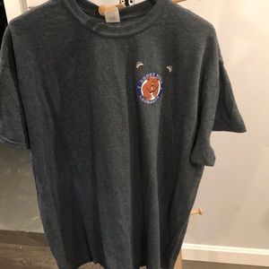 Angry bear lacrosse t shirt